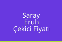 Saray Çekici Fiyatı – Eruh Oto Kurtarıcı Ücreti