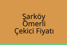 Şarköy Çekici Fiyatı – Ömerli Oto Kurtarıcı Ücreti