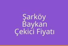 Şarköy Çekici Fiyatı – Baykan Oto Kurtarıcı Ücreti
