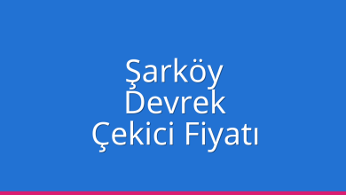 Şarköy Çekici Fiyatı – Devrek Oto Kurtarıcı Ücreti