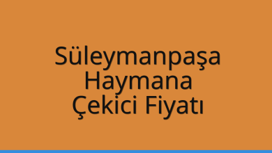 Süleymanpaşa Çekici Fiyatı – Haymana Oto Kurtarıcı Ücreti