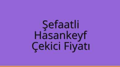 Şefaatli Çekici Fiyatı – Hasankeyf Oto Kurtarıcı Ücreti
