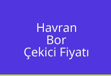 Havran Çekici Fiyatı – Bor Oto Kurtarıcı Ücreti