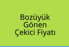Bozüyük Çekici Fiyatı – Gönen Oto Kurtarıcı Ücreti