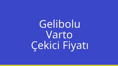 Gelibolu Çekici Fiyatı – Varto Oto Kurtarıcı Ücreti