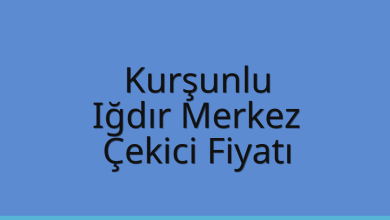 Kurşunlu Çekici Fiyatı – Iğdır Merkez Oto Kurtarıcı Ücreti