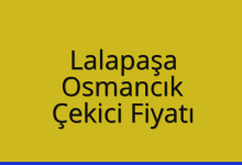 Lalapaşa Çekici Fiyatı – Osmancık Oto Kurtarıcı Ücreti
