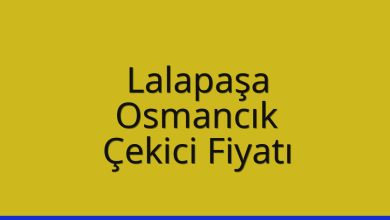 Lalapaşa Çekici Fiyatı – Osmancık Oto Kurtarıcı Ücreti