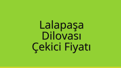 Lalapaşa Çekici Fiyatı – Dilovası Oto Kurtarıcı Ücreti