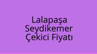 Lalapaşa Çekici Fiyatı – Seydikemer Oto Kurtarıcı Ücreti
