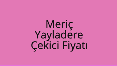 Meriç Çekici Fiyatı - Yayladere Oto Kurtarıcı Ücreti Meriç Çekici Fiyatı – Yayladere Oto Kurtarıcı Ücreti