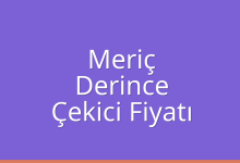 Meriç Çekici Fiyatı – Derince Oto Kurtarıcı Ücreti