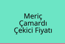 Meriç Çekici Fiyatı – Çamardı Oto Kurtarıcı Ücreti