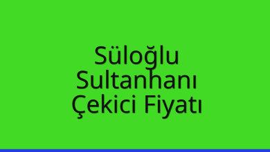 Süloğlu Çekici Fiyatı – Sultanhanı Oto Kurtarıcı Ücreti