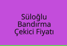 Süloğlu Çekici Fiyatı – Bandırma Oto Kurtarıcı Ücreti