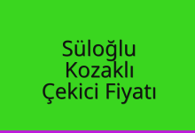 Süloğlu Çekici Fiyatı – Kozaklı Oto Kurtarıcı Ücreti