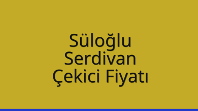 Süloğlu Çekici Fiyatı – Serdivan Oto Kurtarıcı Ücreti