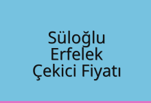 Süloğlu Çekici Fiyatı – Erfelek Oto Kurtarıcı Ücreti