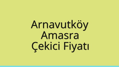 Arnavutköy Çekici Fiyatı – Amasra Oto Kurtarıcı Ücreti