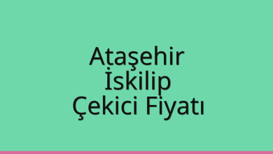 Ataşehir Çekici Fiyatı – İskilip Oto Kurtarıcı Ücreti