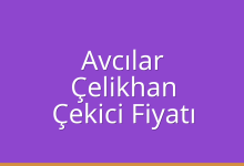 Avcılar Çekici Fiyatı – Çelikhan Oto Kurtarıcı Ücreti