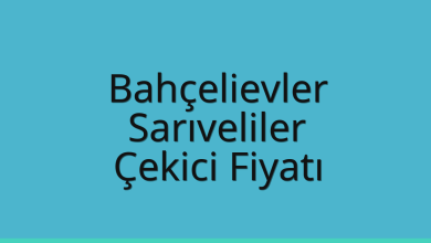 Bahçelievler Çekici Fiyatı – Sarıveliler Oto Kurtarıcı Ücreti