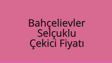 Bahçelievler Çekici Fiyatı – Selçuklu Oto Kurtarıcı Ücreti