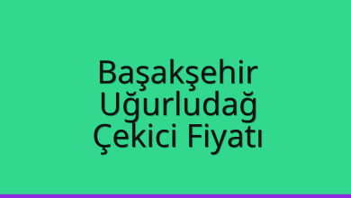 Başakşehir Çekici Fiyatı – Uğurludağ Oto Kurtarıcı Ücreti
