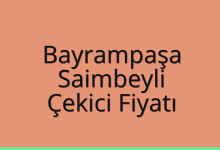 Bayrampaşa Çekici Fiyatı – Saimbeyli Oto Kurtarıcı Ücreti