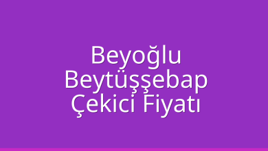 Beyoğlu Çekici Fiyatı – Beytüşşebap Oto Kurtarıcı Ücreti