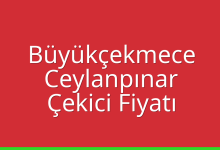 Büyükçekmece Çekici Fiyatı – Ceylanpınar Oto Kurtarıcı Ücreti