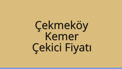 Çekmeköy Çekici Fiyatı – Kemer Oto Kurtarıcı Ücreti