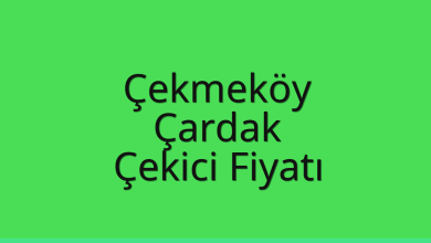 Çekmeköy Çekici Fiyatı – Çardak Oto Kurtarıcı Ücreti