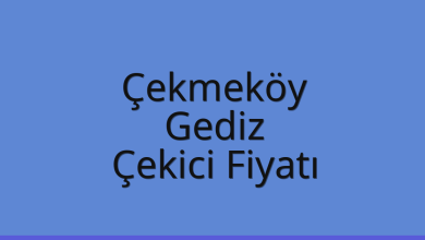 Çekmeköy Çekici Fiyatı – Gediz Oto Kurtarıcı Ücreti