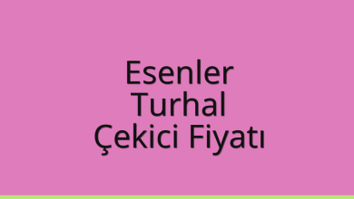 Esenler Çekici Fiyatı – Turhal Oto Kurtarıcı Ücreti