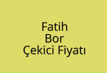 Fatih Çekici Fiyatı – Bor Oto Kurtarıcı Ücreti