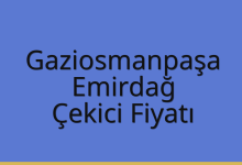 Gaziosmanpaşa Çekici Fiyatı – Emirdağ Oto Kurtarıcı Ücreti