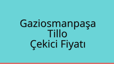 Gaziosmanpaşa Çekici Fiyatı – Tillo Oto Kurtarıcı Ücreti