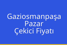 Gaziosmanpaşa Çekici Fiyatı – Pazar Oto Kurtarıcı Ücreti
