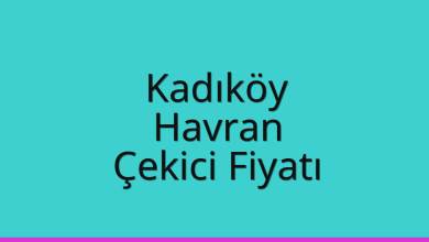Kadıköy Çekici Fiyatı – Havran Oto Kurtarıcı Ücreti
