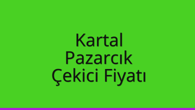 Kartal Çekici Fiyatı – Pazarcık Oto Kurtarıcı Ücreti