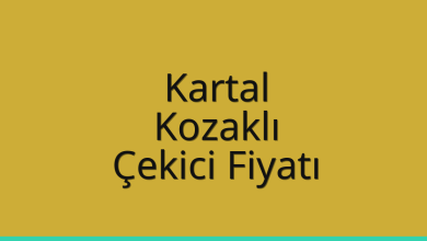 Kartal Çekici Fiyatı – Kozaklı Oto Kurtarıcı Ücreti