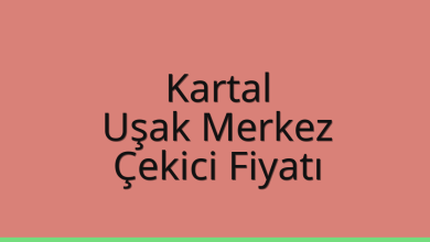 Kartal Çekici Fiyatı – Uşak Merkez Oto Kurtarıcı Ücreti