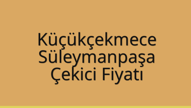 Küçükçekmece Çekici Fiyatı – Süleymanpaşa Oto Kurtarıcı Ücreti