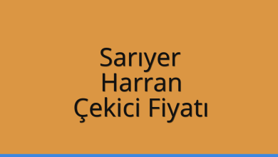 Sarıyer Çekici Fiyatı – Harran Oto Kurtarıcı Ücreti
