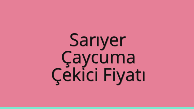 Sarıyer Çekici Fiyatı – Çaycuma Oto Kurtarıcı Ücreti