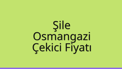 Şile Çekici Fiyatı – Osmangazi Oto Kurtarıcı Ücreti