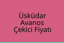 Üsküdar Çekici Fiyatı – Avanos Oto Kurtarıcı Ücreti