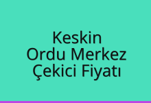 Keskin Çekici Fiyatı – Ordu Merkez Oto Kurtarıcı Ücreti
