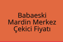 Babaeski Çekici Fiyatı – Mardin Merkez Oto Kurtarıcı Ücreti
